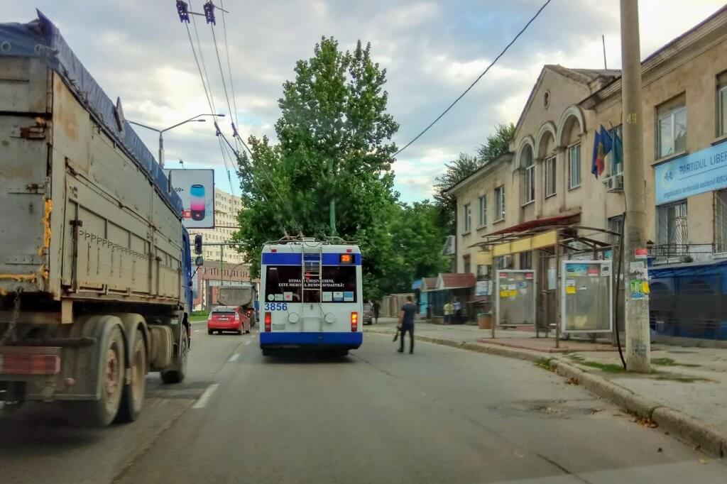 stație pe str. Orheiului, Chișinău
