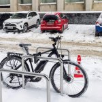 Naveta cu bicicleta pe timp de iarnă